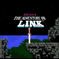 Zelda II Part 3 (hard) Title Screen